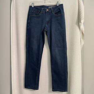 Izod Men's Comfort Stretch Straight Fit Jeans. Size 32x30.